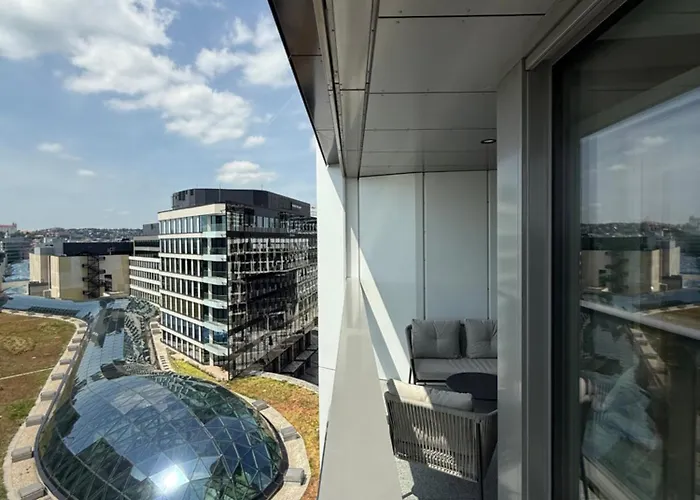 アパート Eurovea Tower River View Down Town