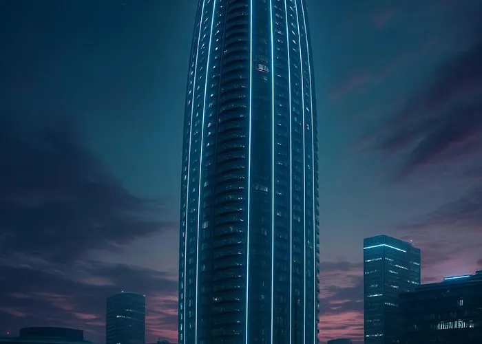 Eurovea Tower River View Down Town * ブラチスラヴァ